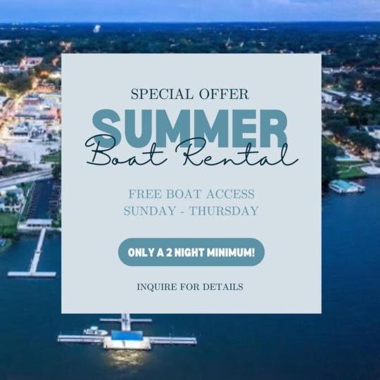 Lakefront Duplex With Pontoon Boat 2 Bedroom Home Mount Dora Exterior foto
